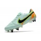 Nike Tiempo Legend 9 Elite SG PRO AC Barely Green Blue Total Orange