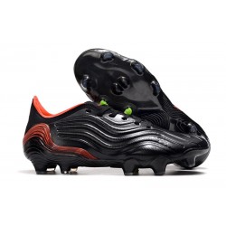 adidas Copa Sense.1 FG Leather Core Black Solar Red Team Solar Green