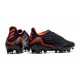 adidas Copa Sense.1 FG Leather Core Black Solar Red Team Solar Green