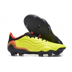 adidas Copa Sense.1 FG Leather Solar Yellow Solar Red Core Black