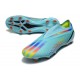 adidas X Speedportal+ FG Cleats Clear Aqua Solar Red Power Blue