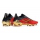 adidas X Speedflow + FG Vivid Red Gold Metallic Core Black