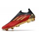 adidas X Speedflow + FG Vivid Red Gold Metallic Core Black