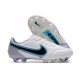 Nike Tiempo Legend IX Elite FG Leather White Black Blue