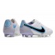 Nike Tiempo Legend IX Elite FG Leather White Black Blue