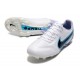 Nike Tiempo Legend IX Elite FG Leather White Black Blue