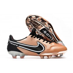 Nike Tiempo Legend IX Elite FG Leather Golden Black