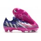 adidas Predator Edge.1 FG Low Cut Purple Silver Metallic Team Shock Pink