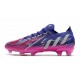 adidas Predator Edge.1 FG Low Cut Purple Silver Metallic Team Shock Pink