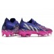 adidas Predator Edge.1 FG Low Cut Purple Silver Metallic Team Shock Pink