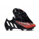 adidas Predator Edge.1 FG Low Cut Black White Red