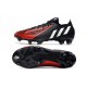 adidas Predator Edge.1 FG Low Cut Black White Red