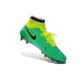 Football Boots For Men Nike Magista Obra FG Green Volt Black
