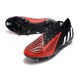 adidas Predator Edge.1 FG Low Cut Black White Red