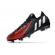 adidas Predator Edge.1 FG Low Cut Black White Red