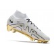 Nike Air Zoom Mercurial Superfly 9 Elite FG White Golden