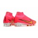 Nike Air Zoom Mercurial Superfly 9 Elite FG Pink Yellow