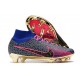 Nike Air Zoom Mercurial Superfly 9 Elite FG Pink Blue Purple