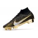 Nike Air Zoom Mercurial Superfly 9 Elite FG Black Gold Silver