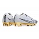 Nike Zoom Mercurial Vapor 15 Elite Fg White Gold