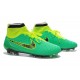 Football Boots For Men Nike Magista Obra FG Green Volt Black