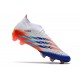 adidas Predator FIFA World Cup Qatar 2022 Edge.1 FG White Solar Yellow Power Blue