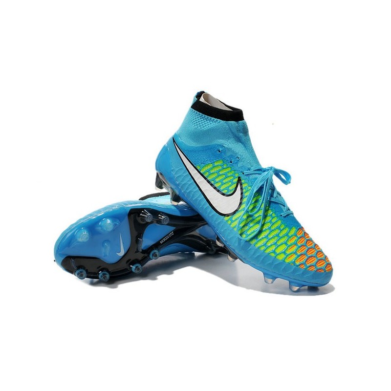 Nike Magista Obra FG Blue Green Black 