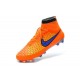 2016 New Soccer Shoes - Nike Magista Obra FG Orange Violet