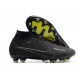 Nike Zoom Mercurial Superfly 9 Elite AG Black Dk Smoke Grey White Volt