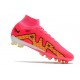 Nike Zoom Mercurial Superfly 9 Elite AG Red Yellow