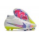 Nike Zoom Mercurial Superfly IX Elite FG White Pink Blue