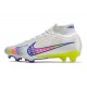 Nike Zoom Mercurial Superfly IX Elite FG White Pink Blue