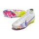 Nike Zoom Mercurial Superfly IX Elite FG White Pink Blue