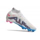 Nike Zoom Mercurial Superfly IX Elite FG White Blue