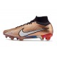 Nike Zoom Mercurial Superfly IX Elite FG Bronze White Blue