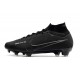 Nike Zoom Mercurial Superfly IX Elite FG Black