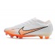 Nike Zoom Mercurial Vapor 15 Elite Fg White Orange