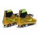 Football Boots For Men Nike Magista Obra FG Gold Volt Black