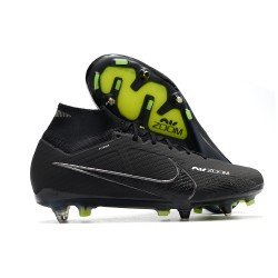 Nike Air Mercurial Superfly IX Elite SG Black Dk Smoke Grey Summit White Volt