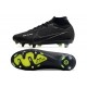 Nike Air Mercurial Superfly IX Elite SG Black Dk Smoke Grey White Volt