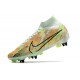 Nike Air Mercurial Superfly IX Elite SG Green Dark Blue Orange