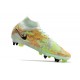 Nike Air Mercurial Superfly IX Elite SG Green Dark Blue Orange