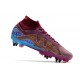 Nike Air Mercurial Superfly IX Elite SG KM Dark Beetroot Mtlc Vivid Gold