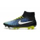 2016 New Soccer Shoes - Nike Magista Obra FG Blue Volt Black White