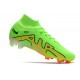 Nike Zoom Mercurial Superfly IX Elite FG Green Yellow