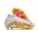 Nike Zoom Mercurial Superfly IX Elite FG White Pink Yellow