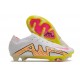 Nike Zoom Mercurial Vapor 15 Elite Fg White Pink Yellow