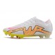 Nike Zoom Mercurial Vapor 15 Elite Fg White Pink Yellow