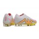 Nike Zoom Mercurial Vapor 15 Elite Fg White Pink Yellow