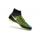 2016 New Soccer Shoes - Nike Magista Obra FG Blue Volt Black White